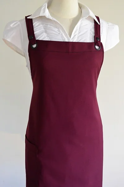 Red Red Wine Criss Cross Apron