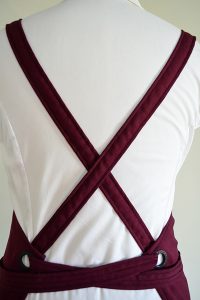 Red wine apron