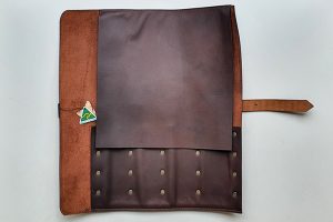 leather chef knife roll
