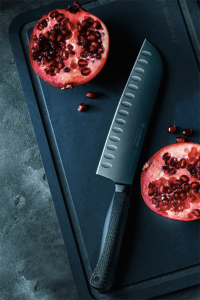 santoku wusthof black knife