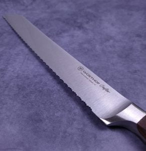 double serrated bread knife