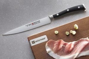 wusthof black Ikon chef knives