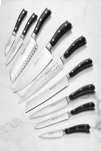 Wusthof Black Ikon Chef Knives