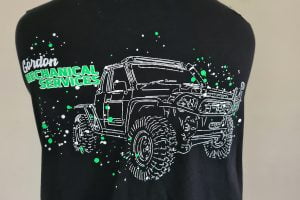 screen printed uniforms