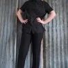 black Waitress Pants