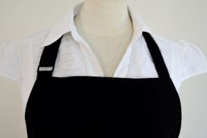 Female black apron