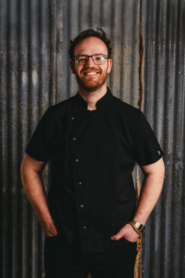 Lets get Meshy - Plus size Men's Black Meshed Chef Jacket