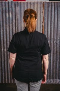 Black Feminine chefwear