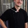 Men's Black Meshed Chef Jacket