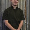 Green Mens chef jacket