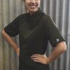 Green womens chef jacket