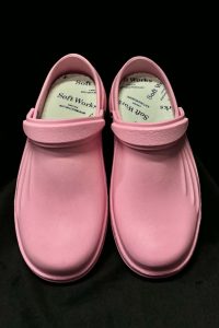 womens PINK Panther chef shoes non slip