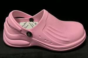 Pink non slip supportive shoes